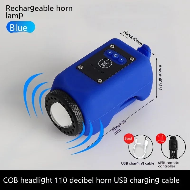 Ostavia™ Bike Electronic Horn with Large Range Floodlight
