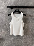 Embroidered all-match vest