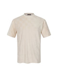 Cotton drawstring terry casual short sleeves