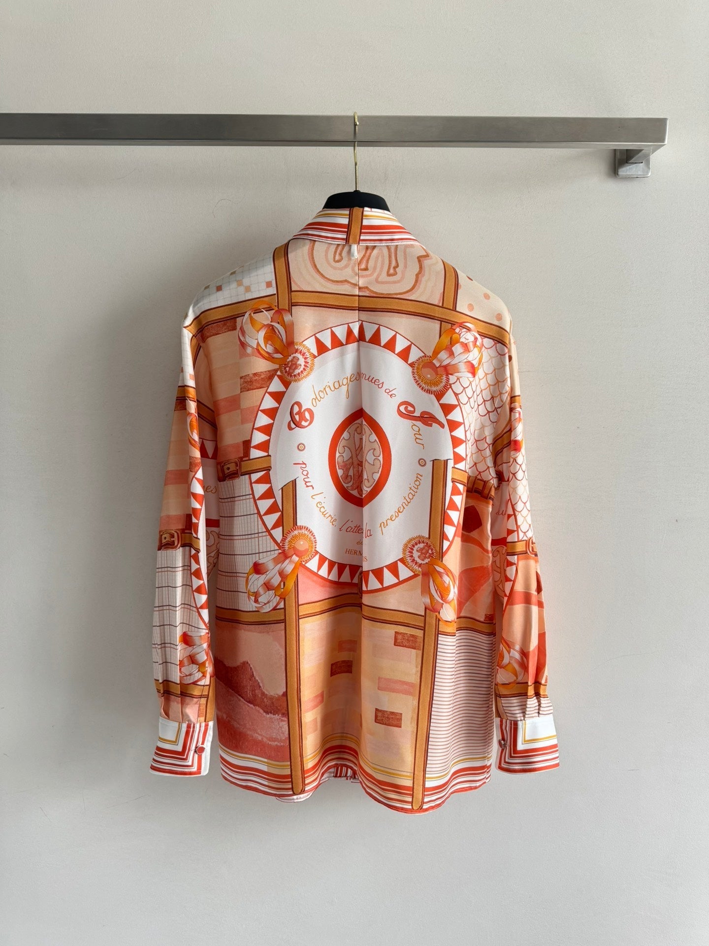 Twill Silk Shirt