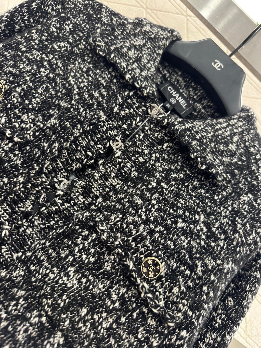 Embroidered Lace Knit Cardigan