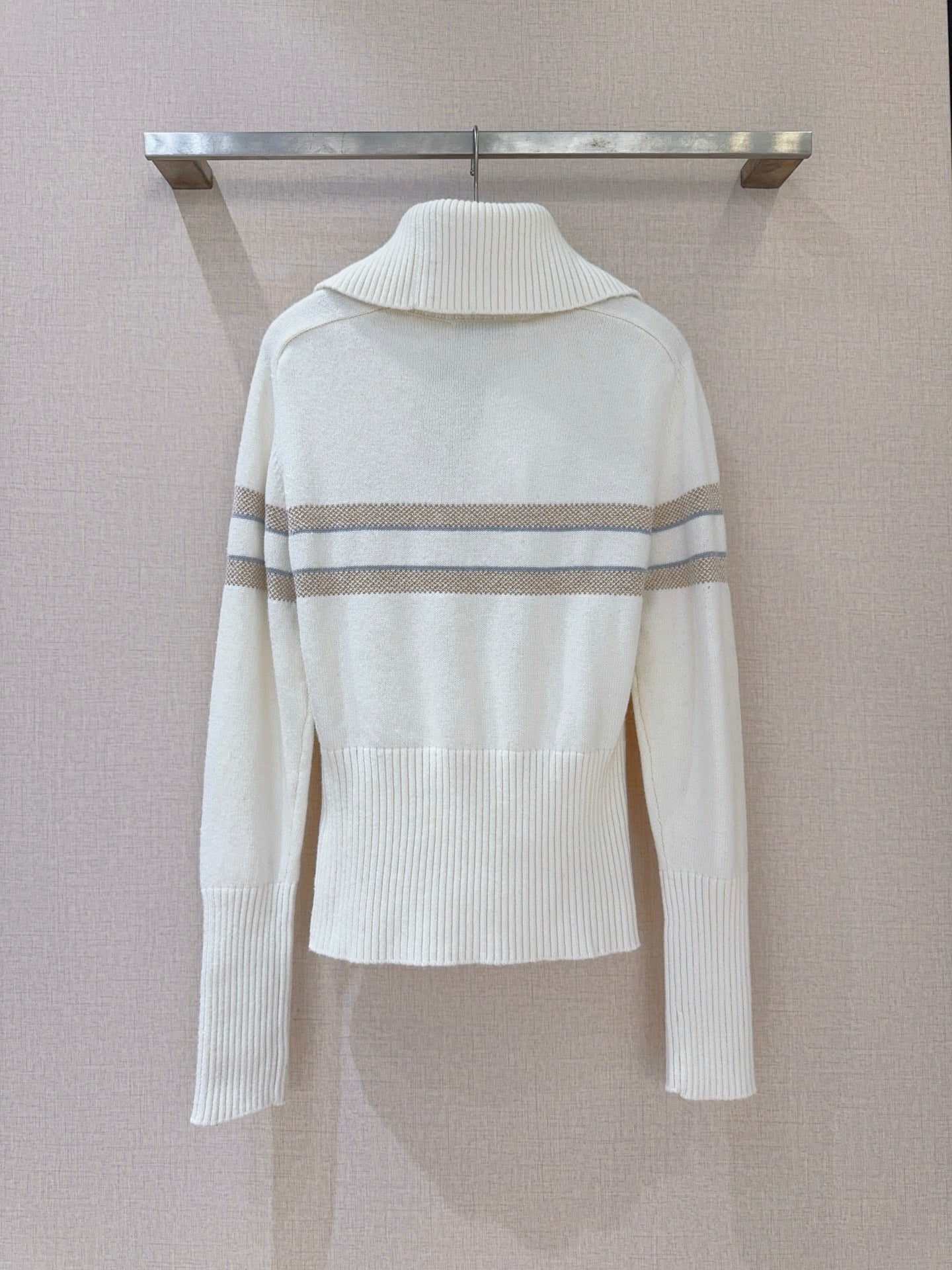 Turtleneck Cardigan