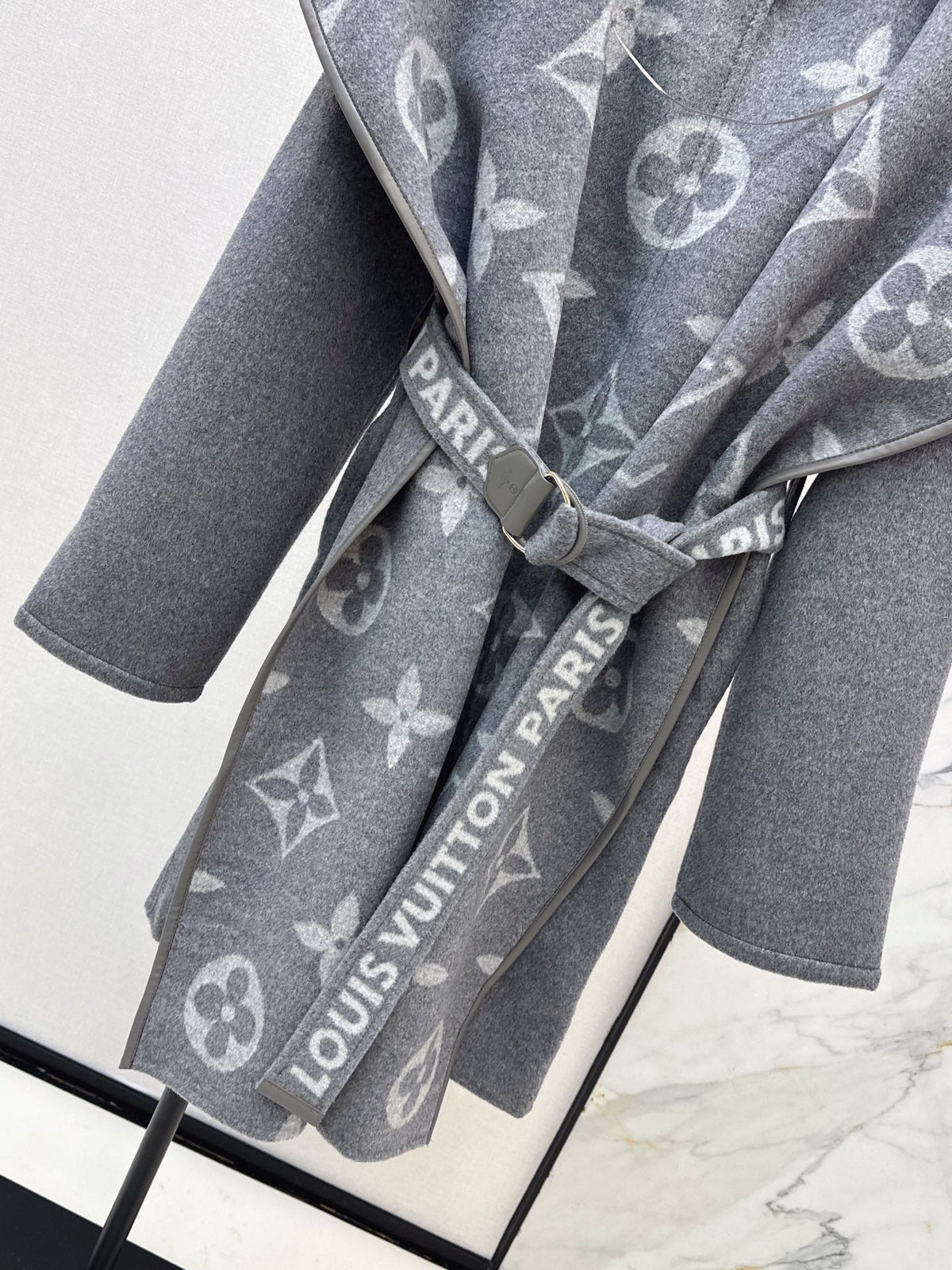 Reversible Long Hooded Coat