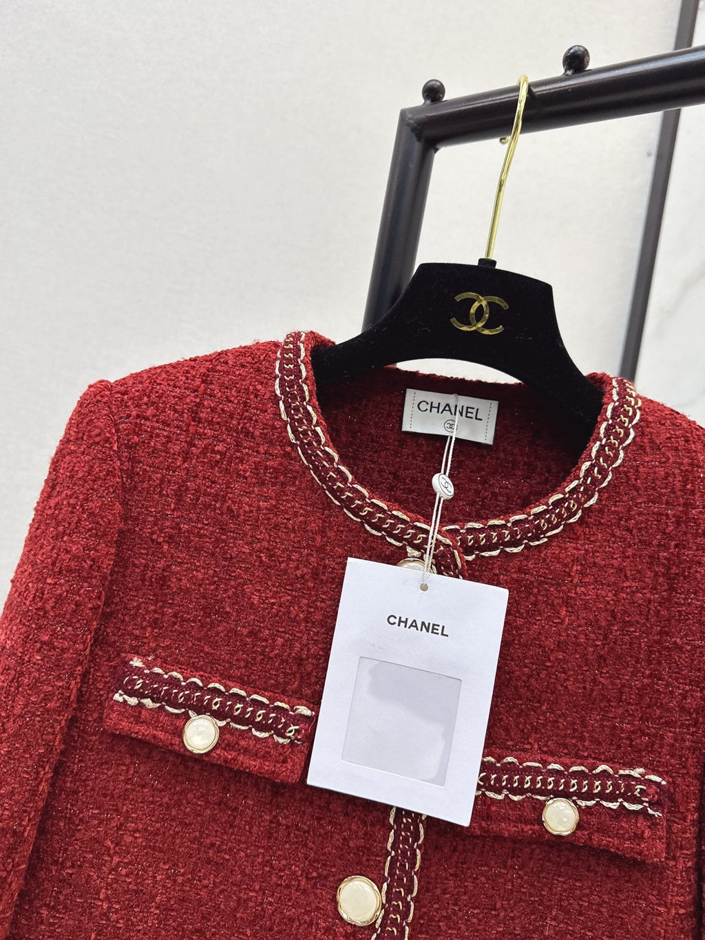 Four-pocket woven jacket