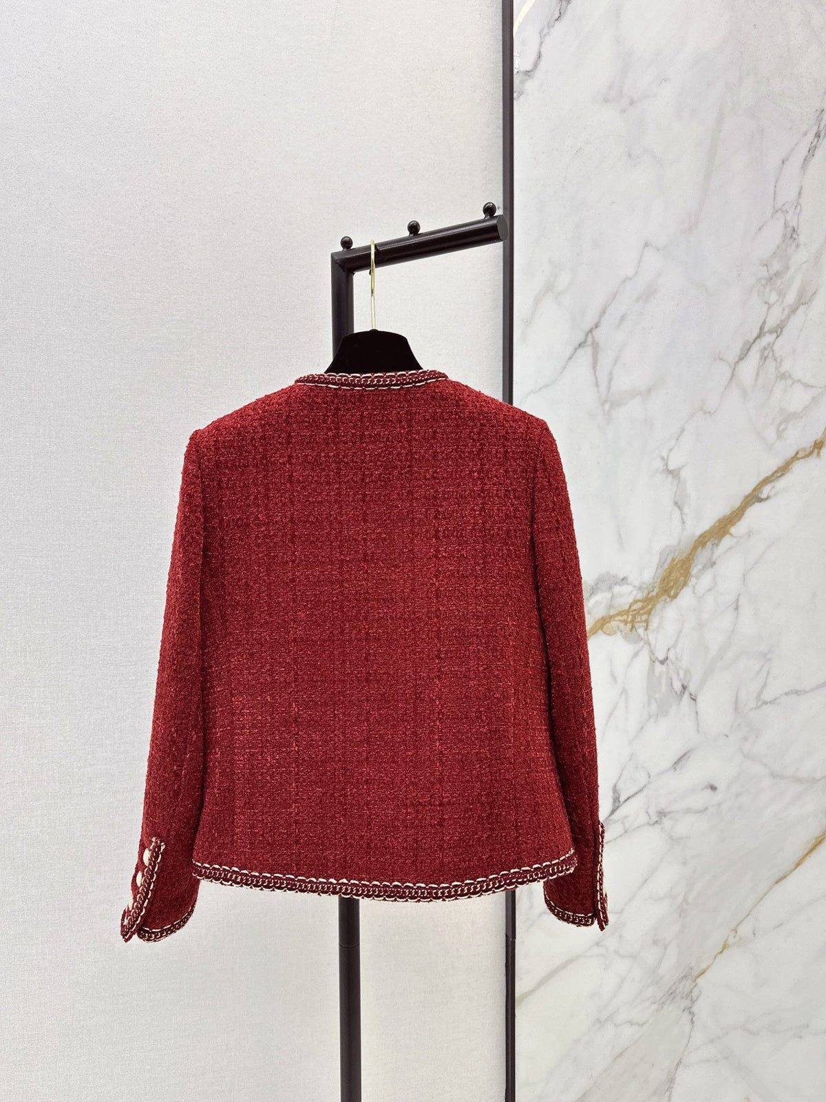 Four-pocket woven jacket