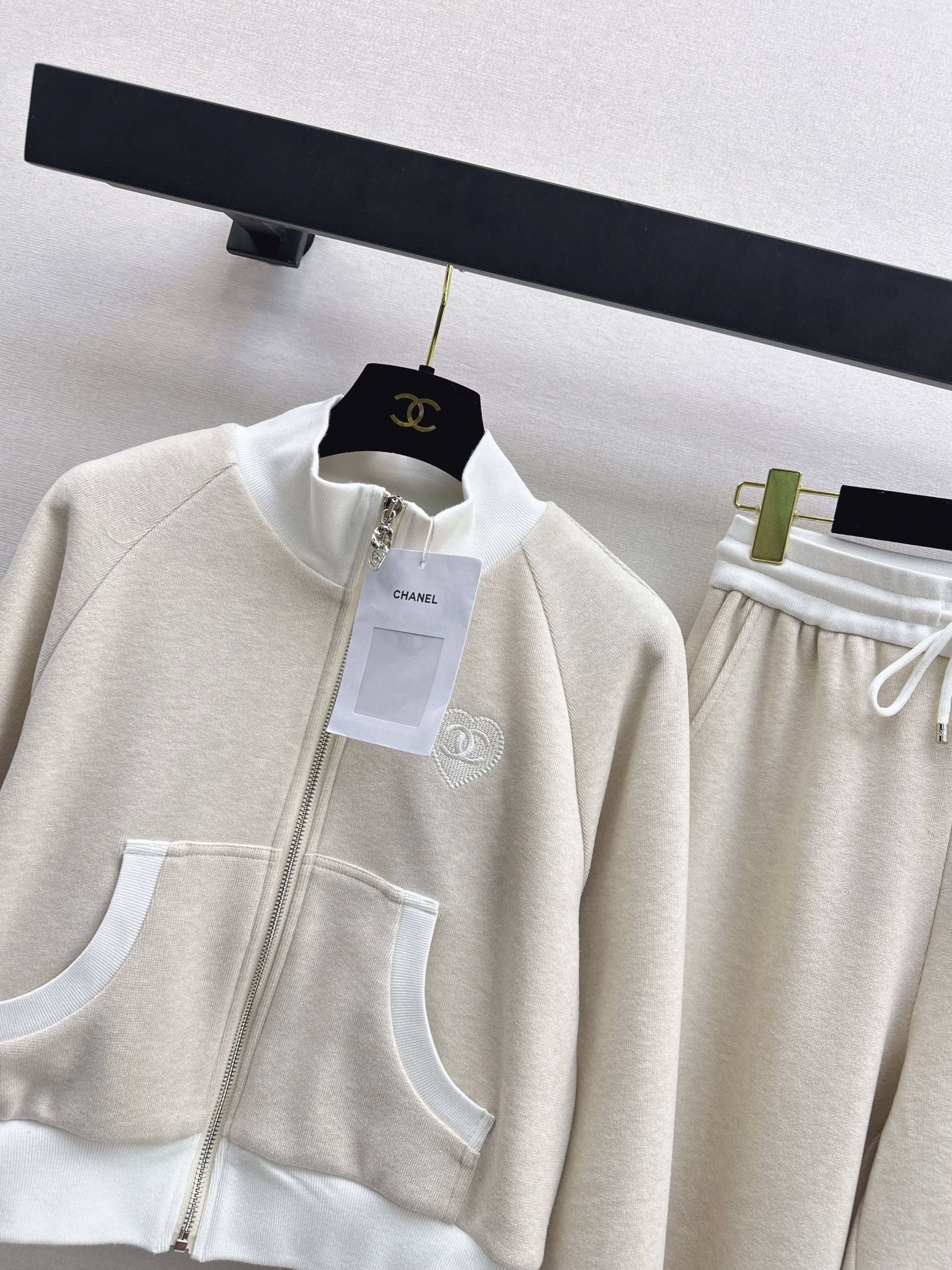 Casual Stand Collar Set