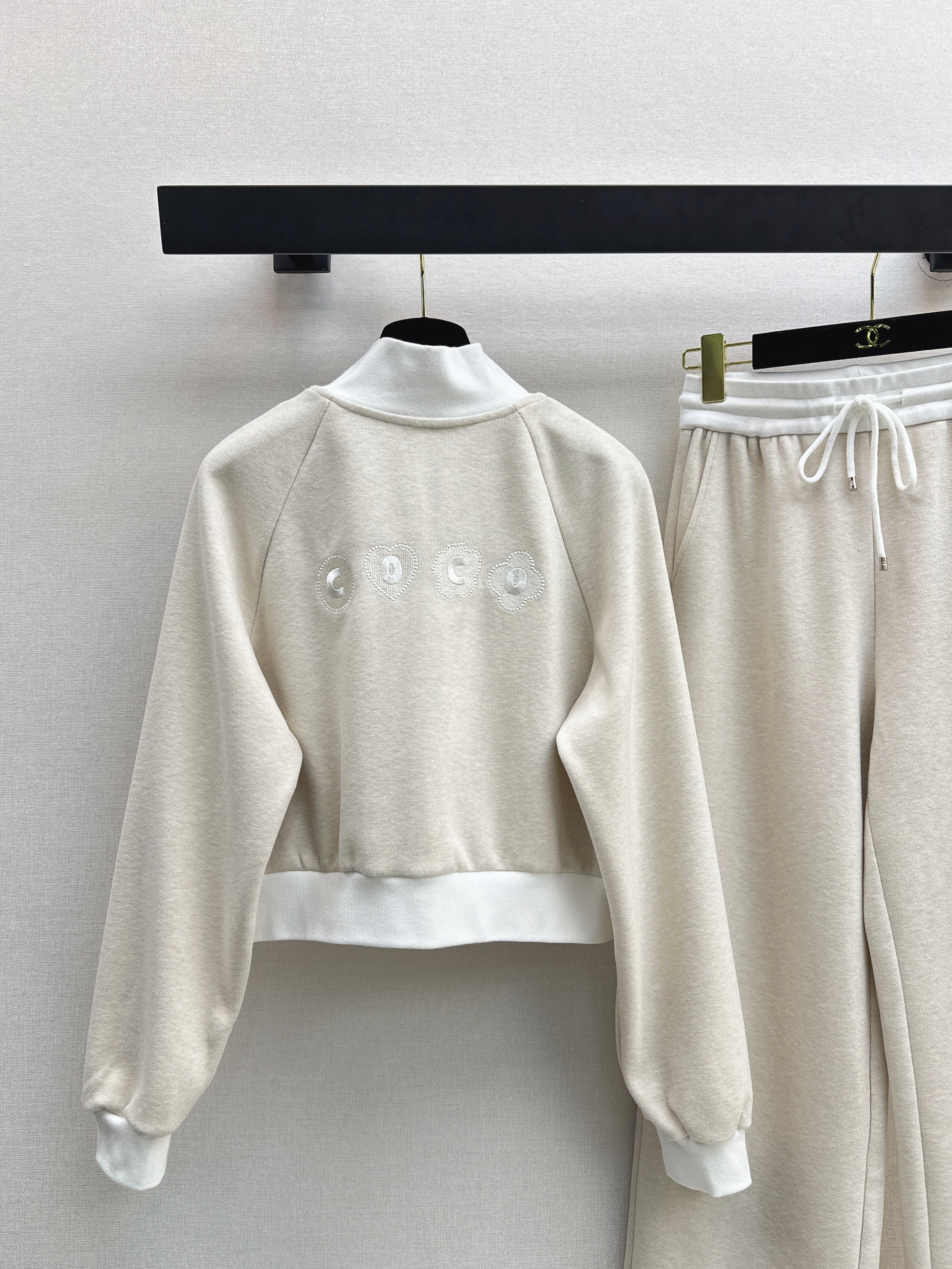 Casual Stand Collar Set