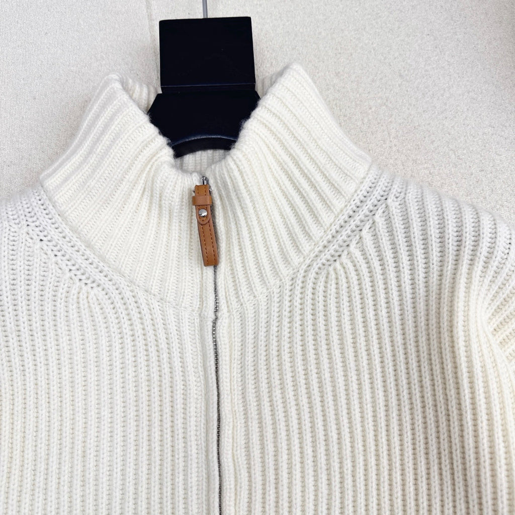 Pocket Wool Knit Cardigan