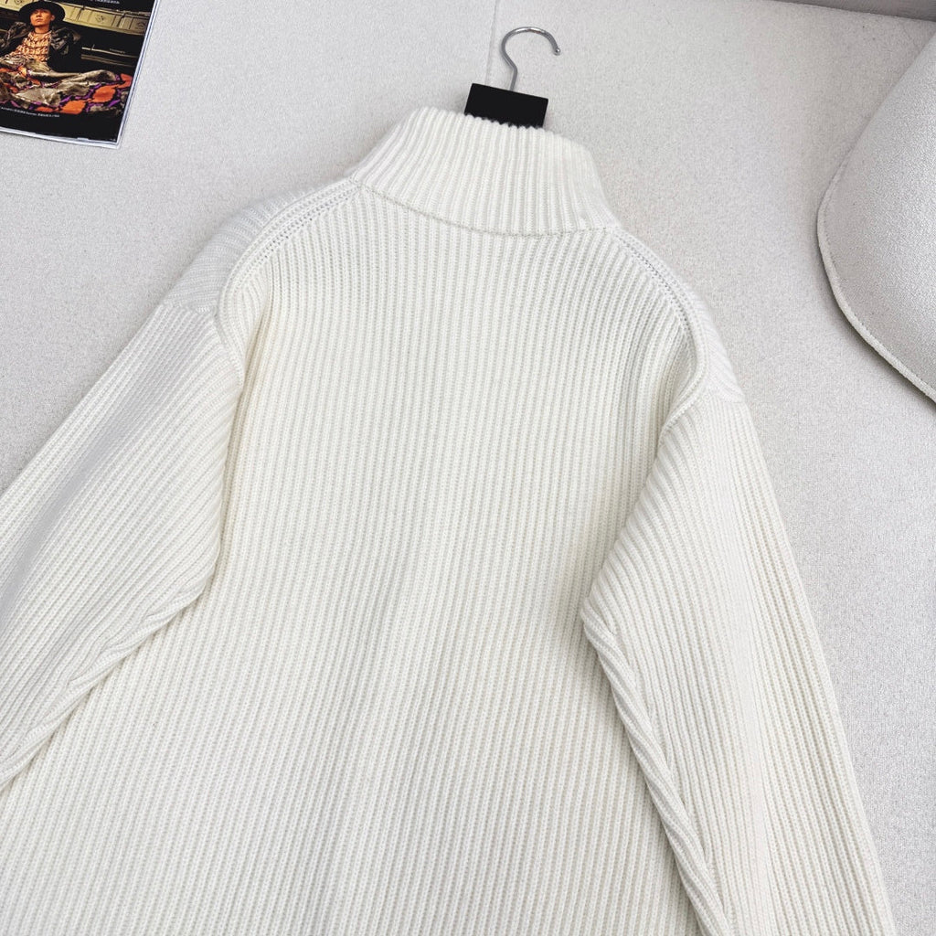Pocket Wool Knit Cardigan