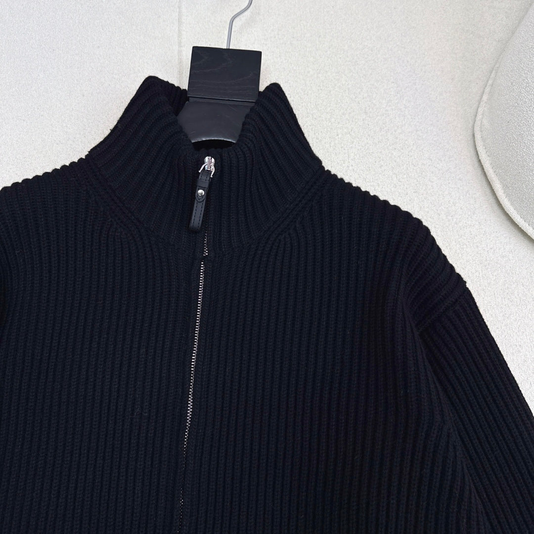 Pocket Wool Knit Cardigan