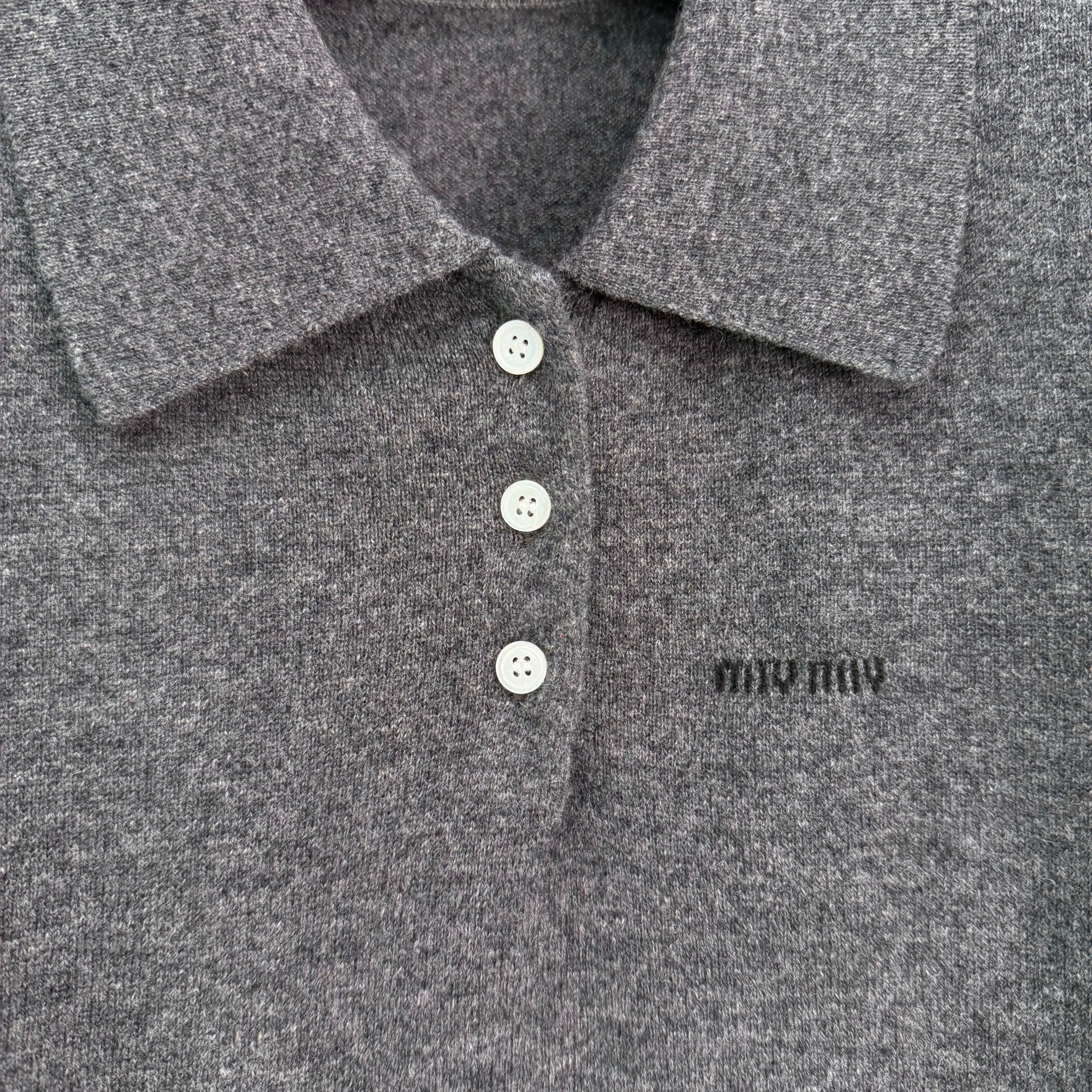 polo Knit Top