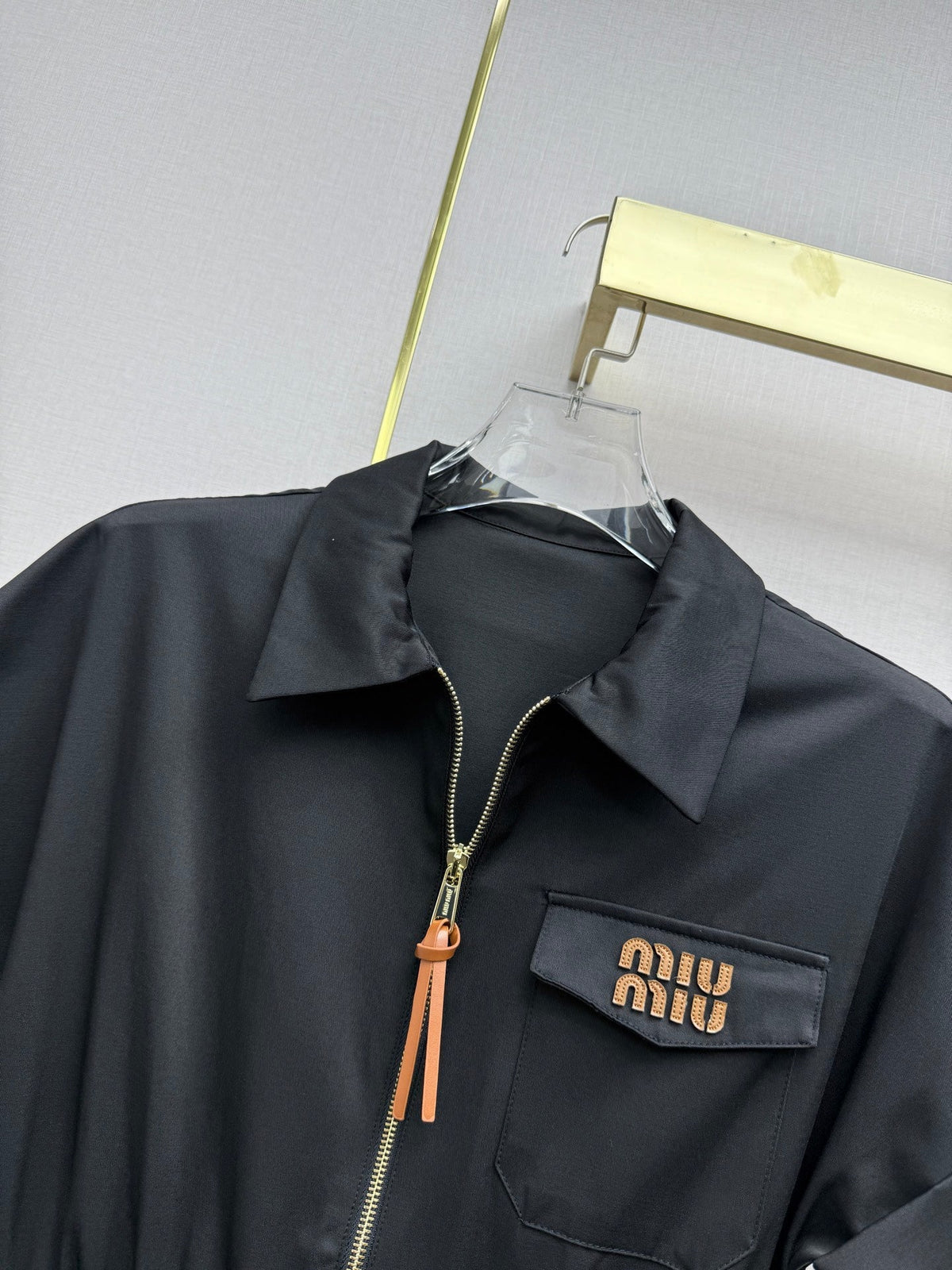 Workwear-style shirt dress