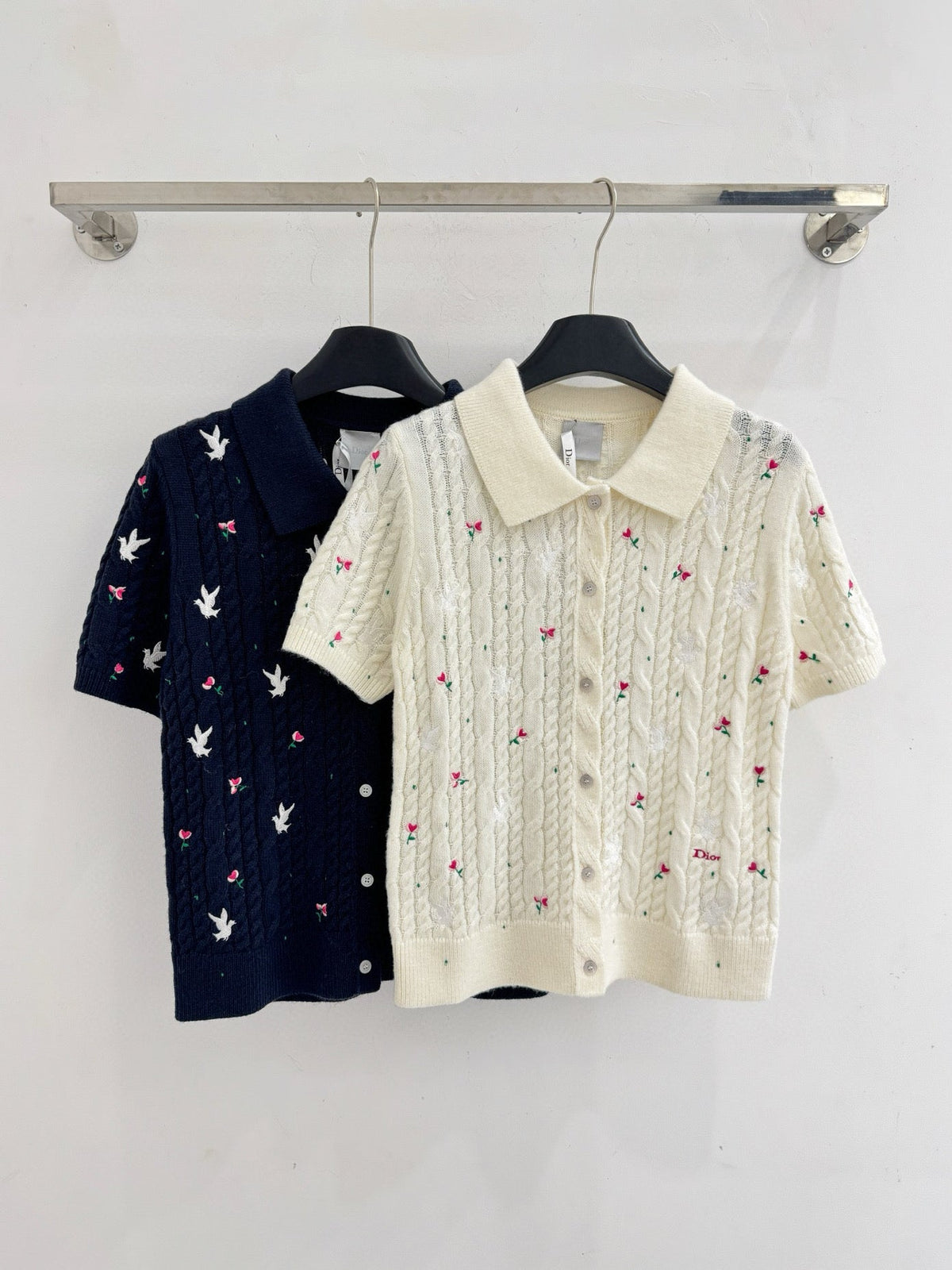 Short-sleeved cardigan