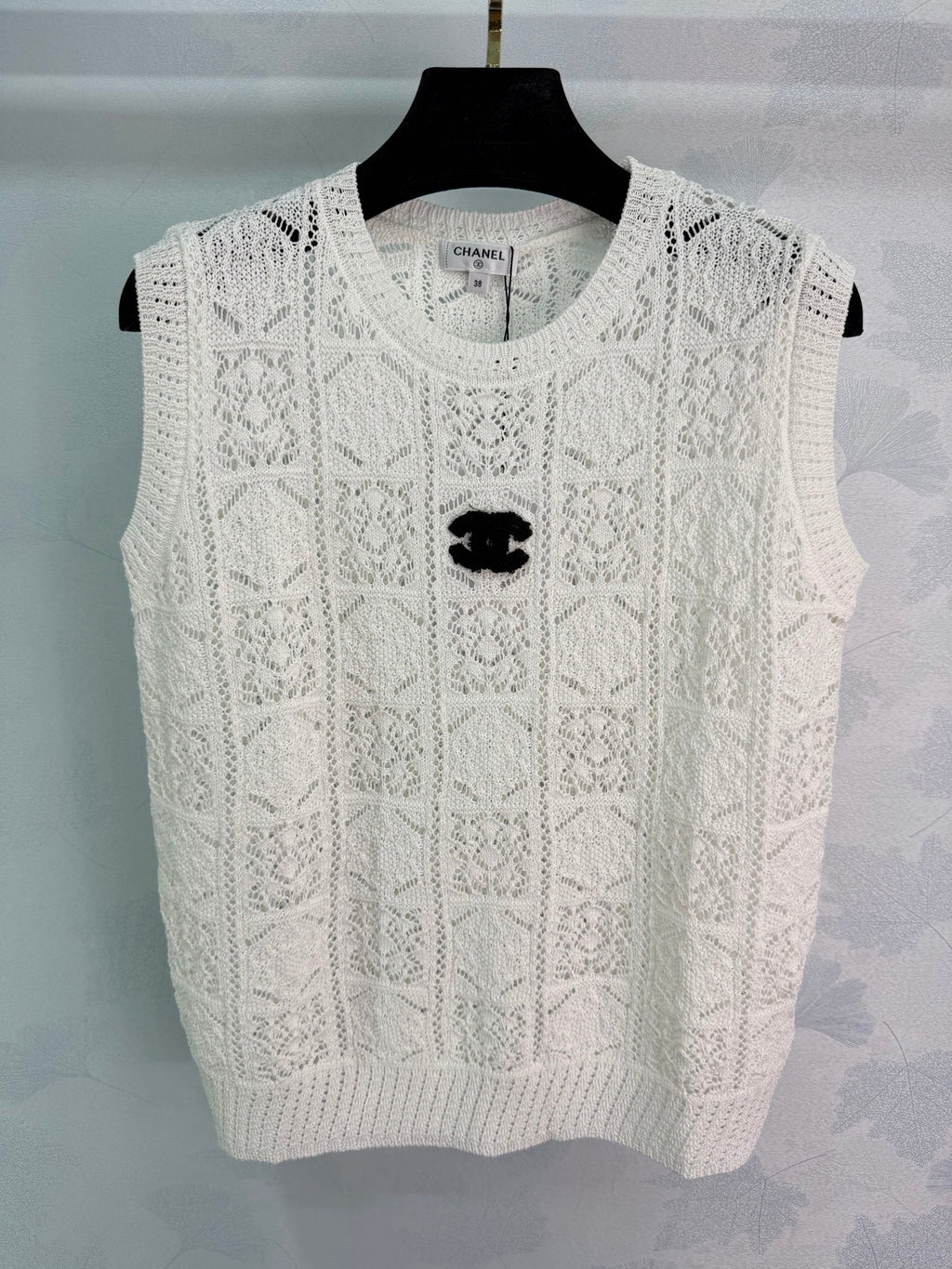 Openwork Knit Vest