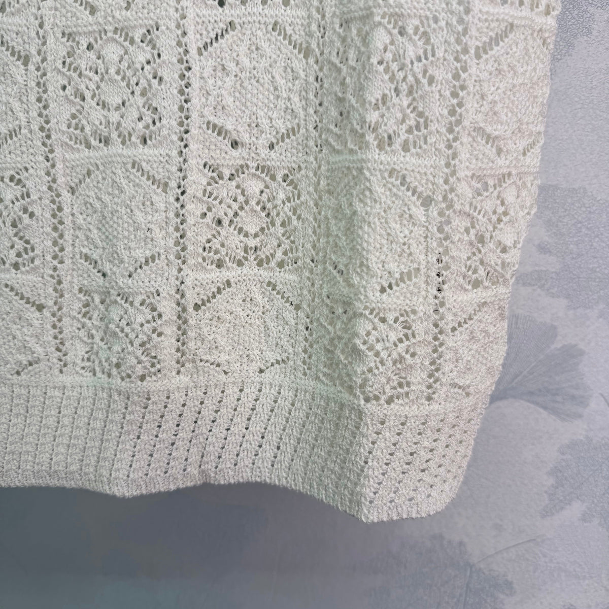 Openwork Knit Vest