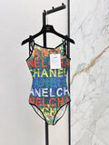 Graffiti One-Piece Swimsuit