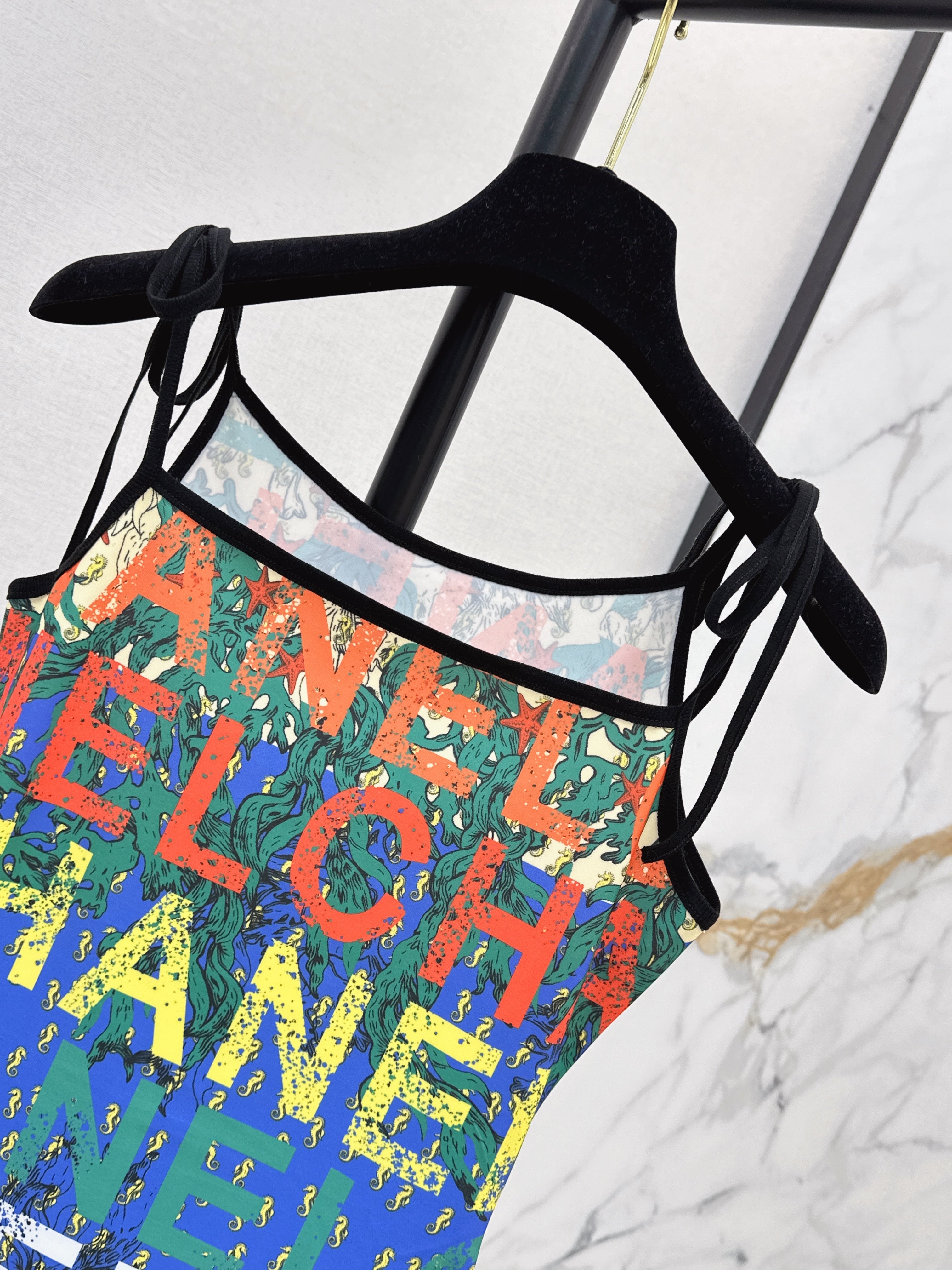 Graffiti One-Piece Swimsuit
