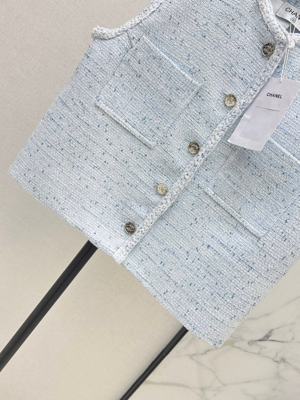 Elegant Woven Vest