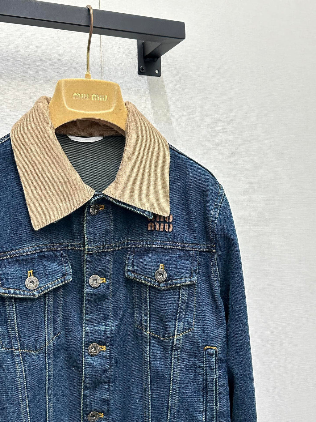 Collared Denim Jacket