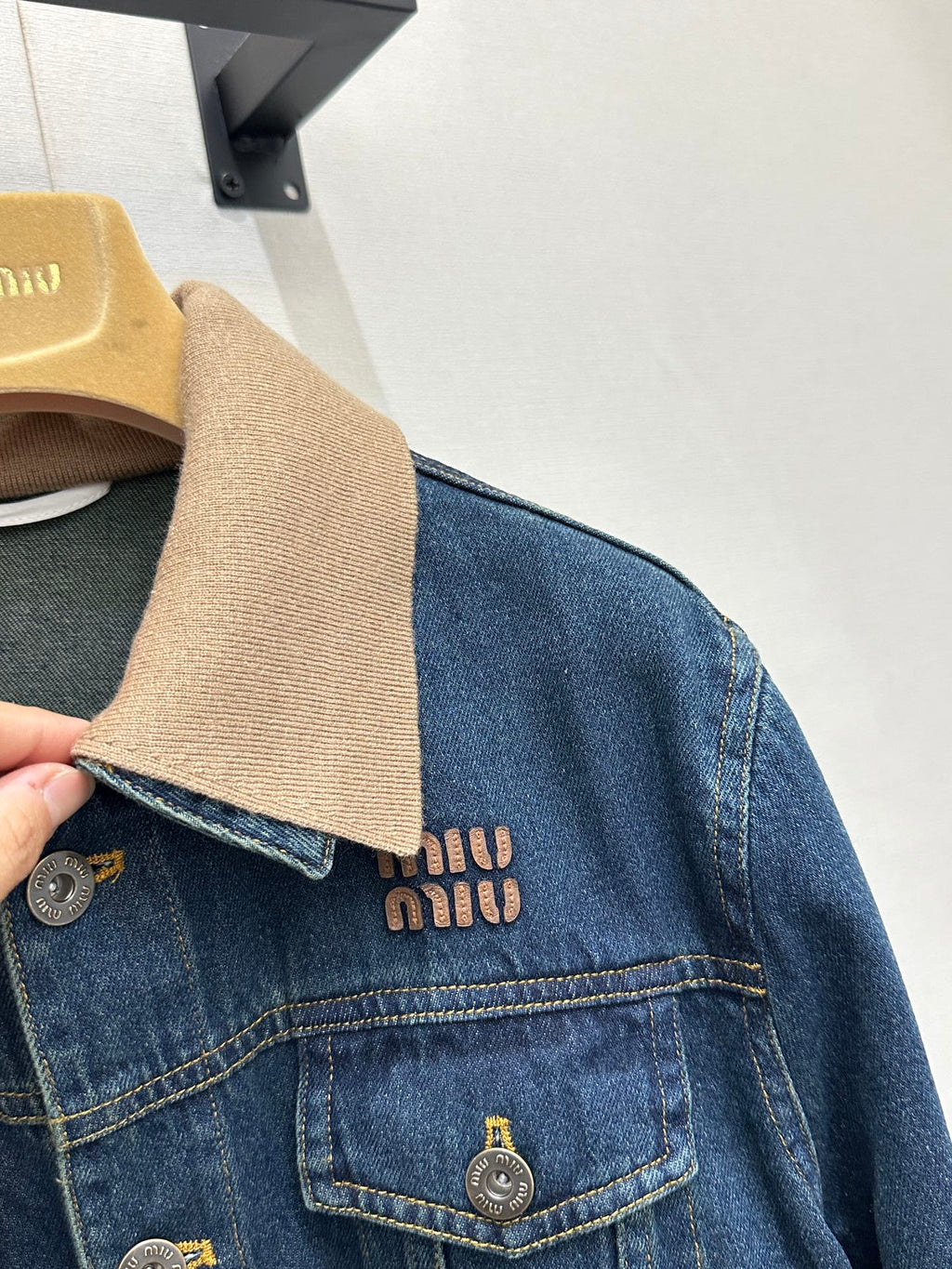 Collared Denim Jacket