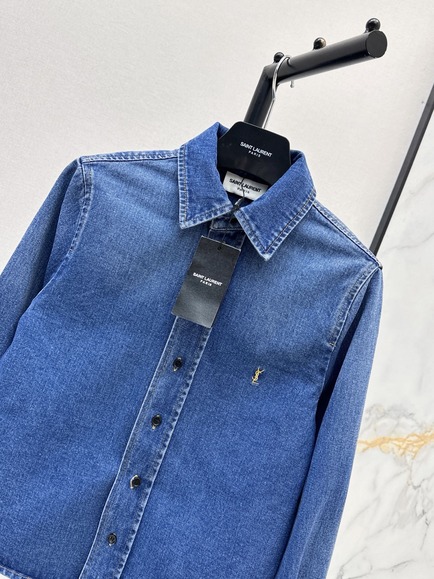 Saint Laurent/Denim Shirt Jacket