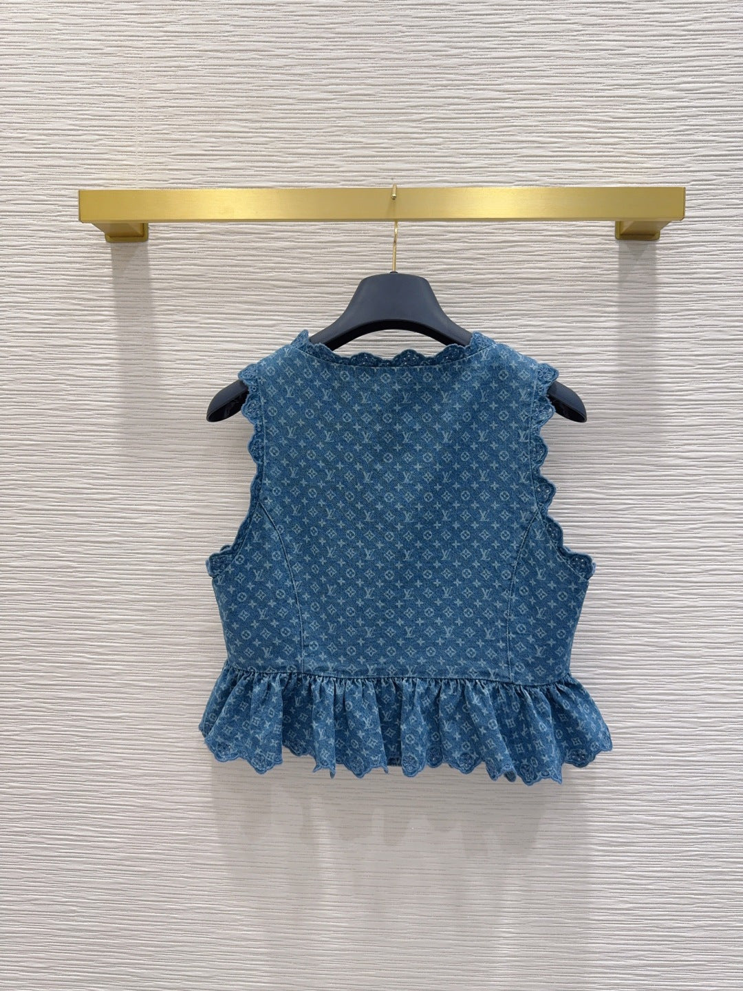 Louis Vuitton/26ss new denim vest