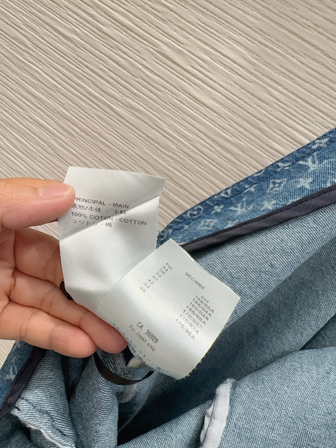 Louis Vuitton/26ss new denim jeans