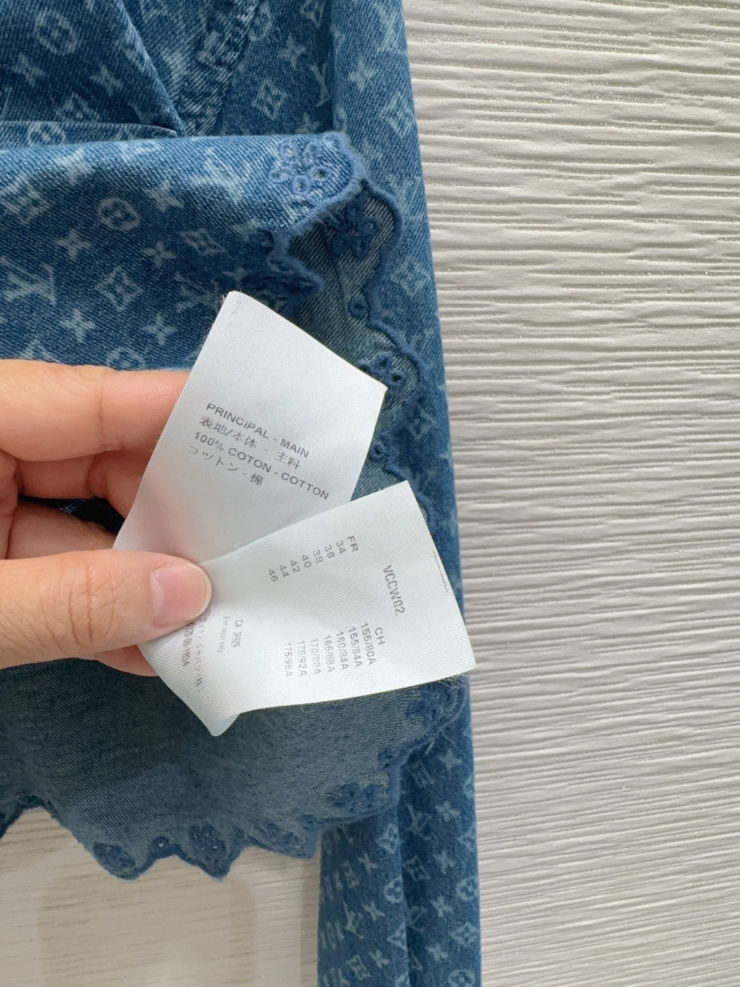 Louis Vuitton/26FW new denim denim jacket