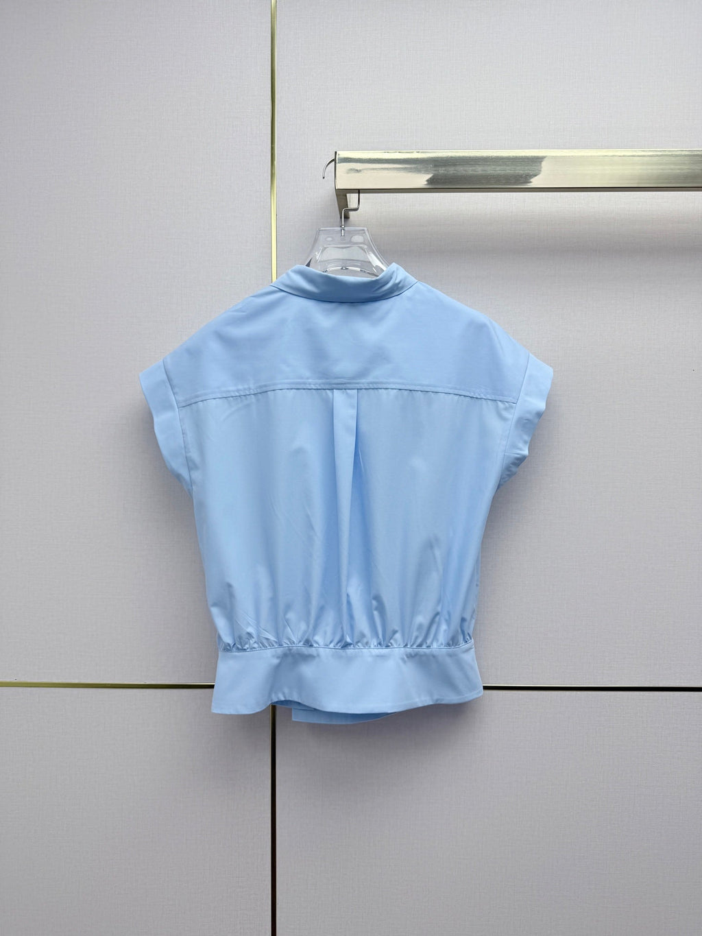 Chanel/Stand-collar top