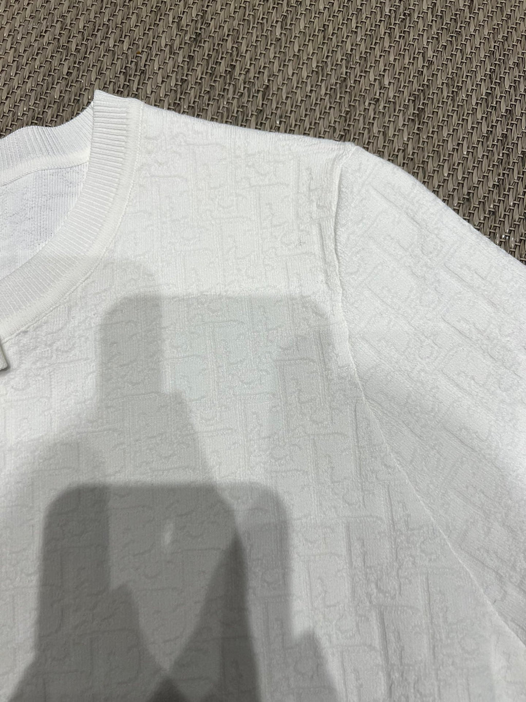 Short-Sleeve Knit Top with Tie Detail