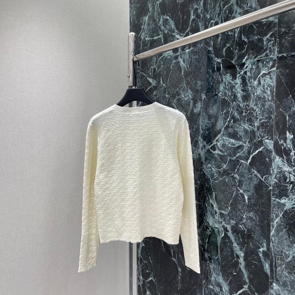 Long-Sleeve Knit Cardigan