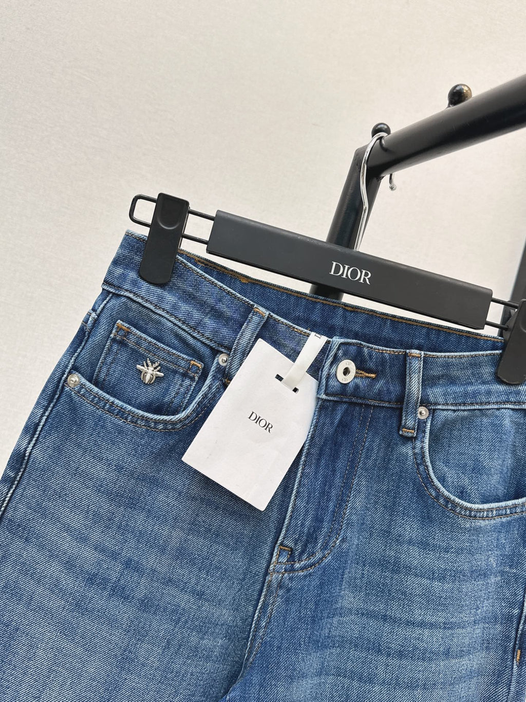 Slim-fit slight-flare jeans