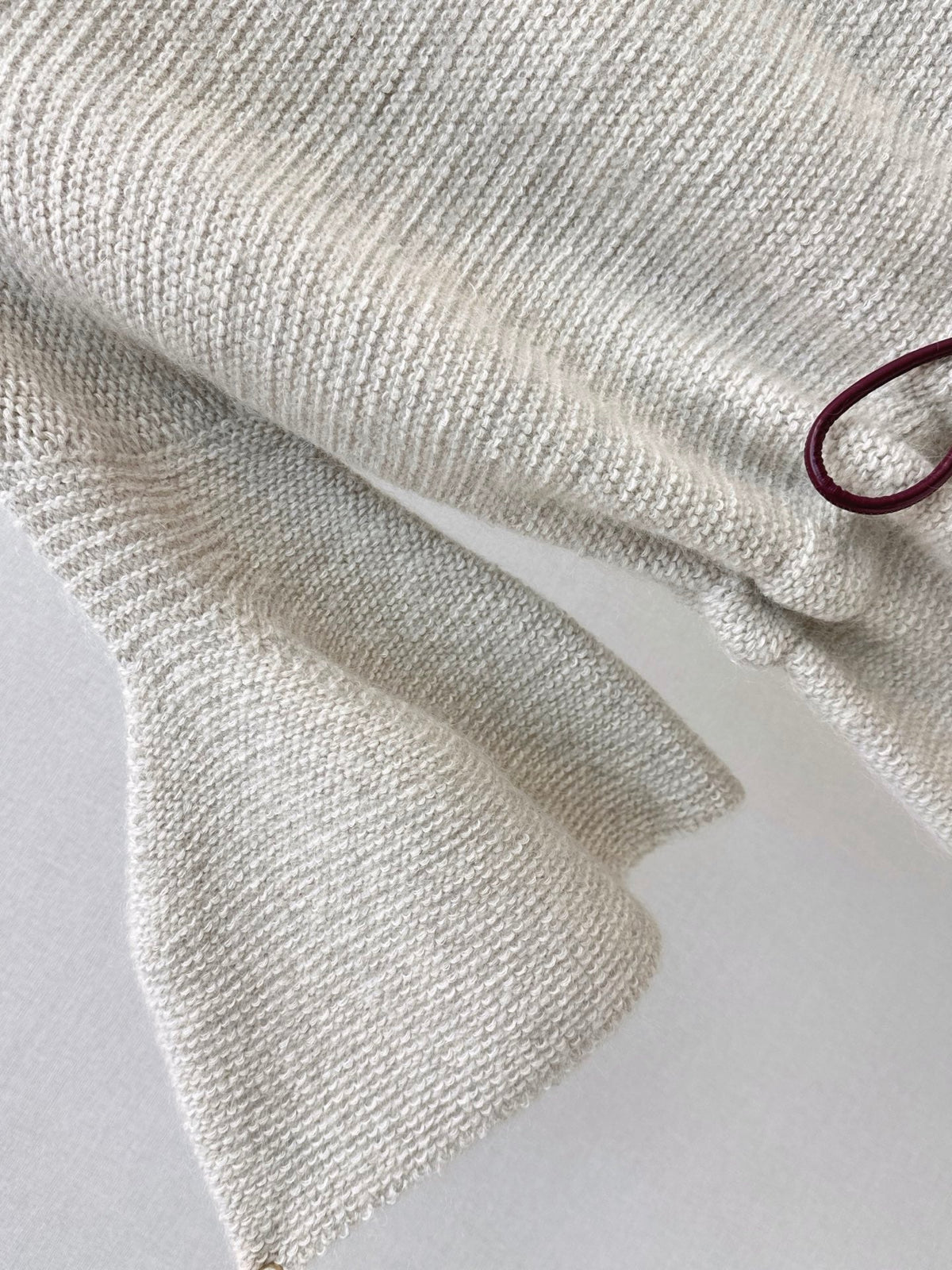 Substantial Batwing-Sleeve Sweater
