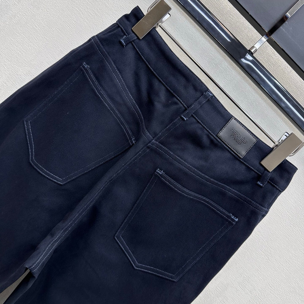 Hermès/26 New Denim Pants