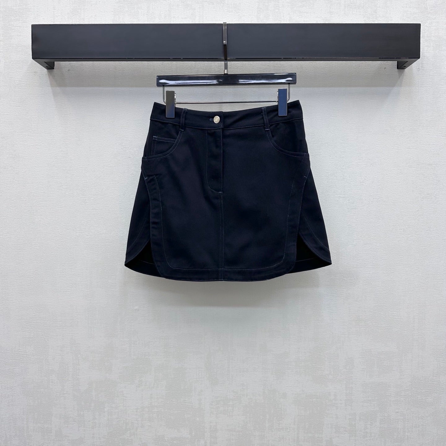 Hermès/26 New Denim Skirt
