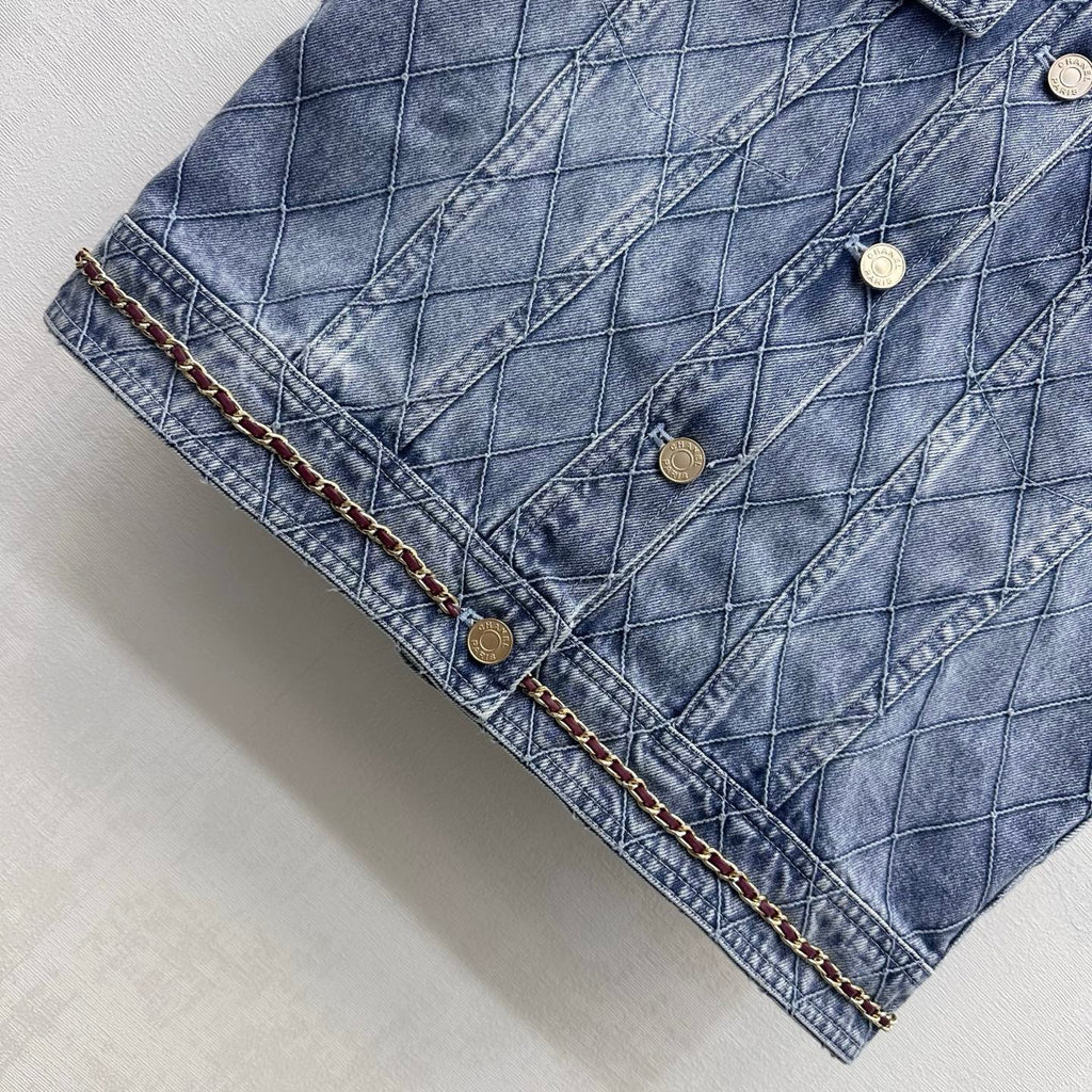 Chanel/26 New Denim Vest