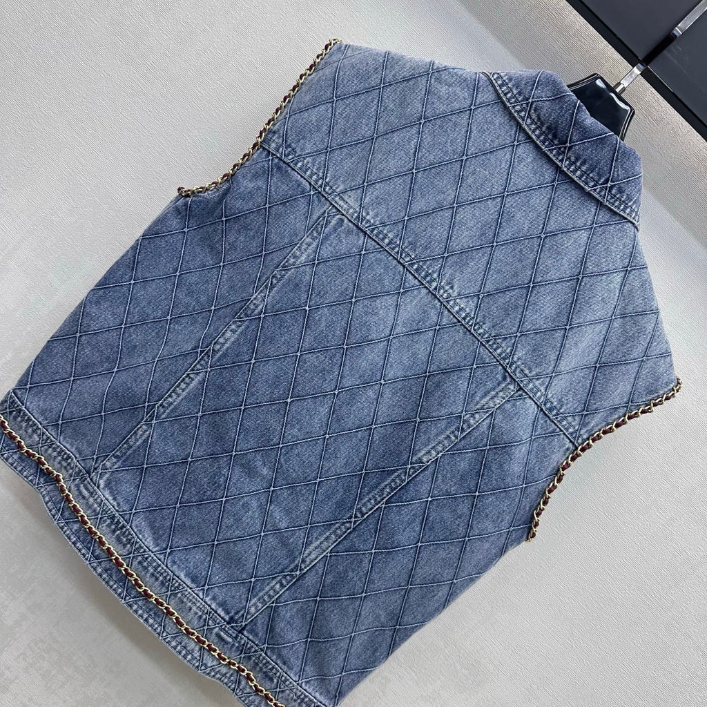 Chanel/26 New Denim Vest