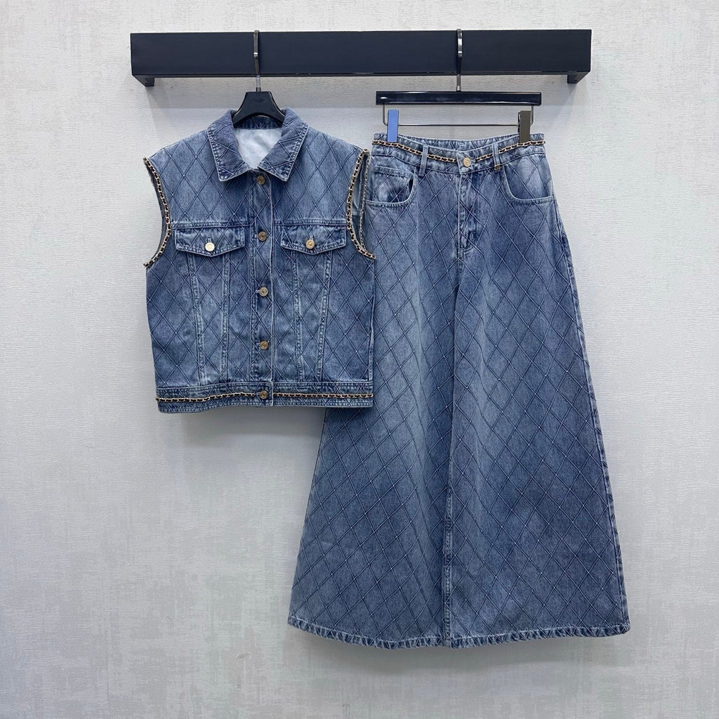 Chanel/26 New Denim Vest