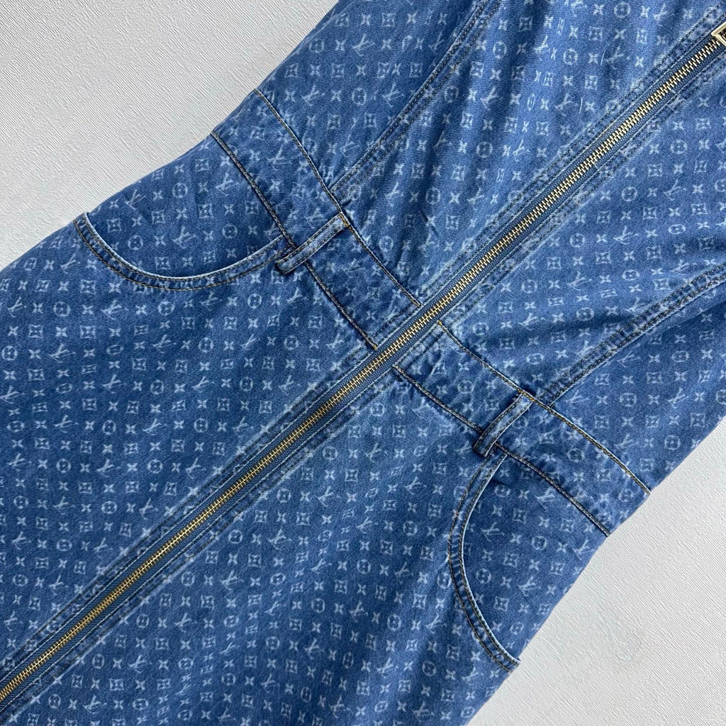 Louis Vuitton / 26 New Denim Vest Dress