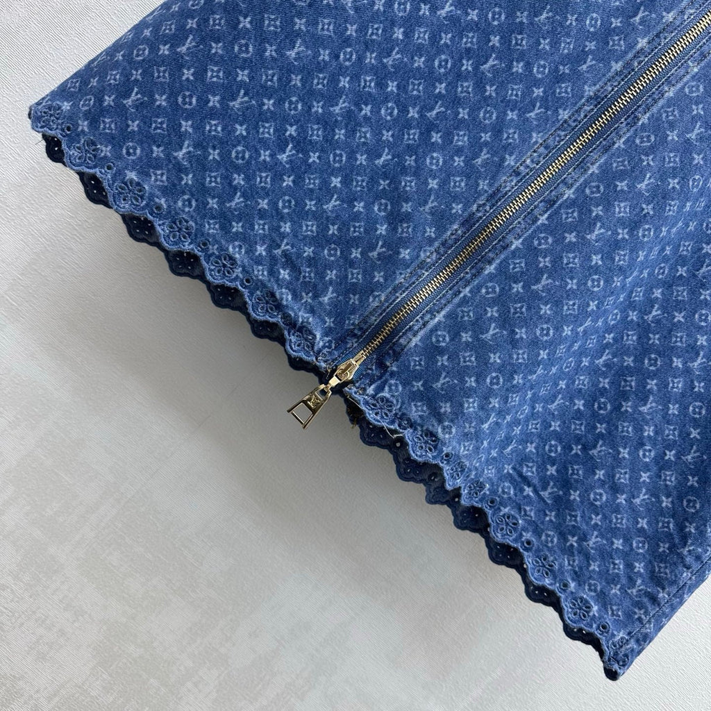 Louis Vuitton / 26 New Denim Vest Dress