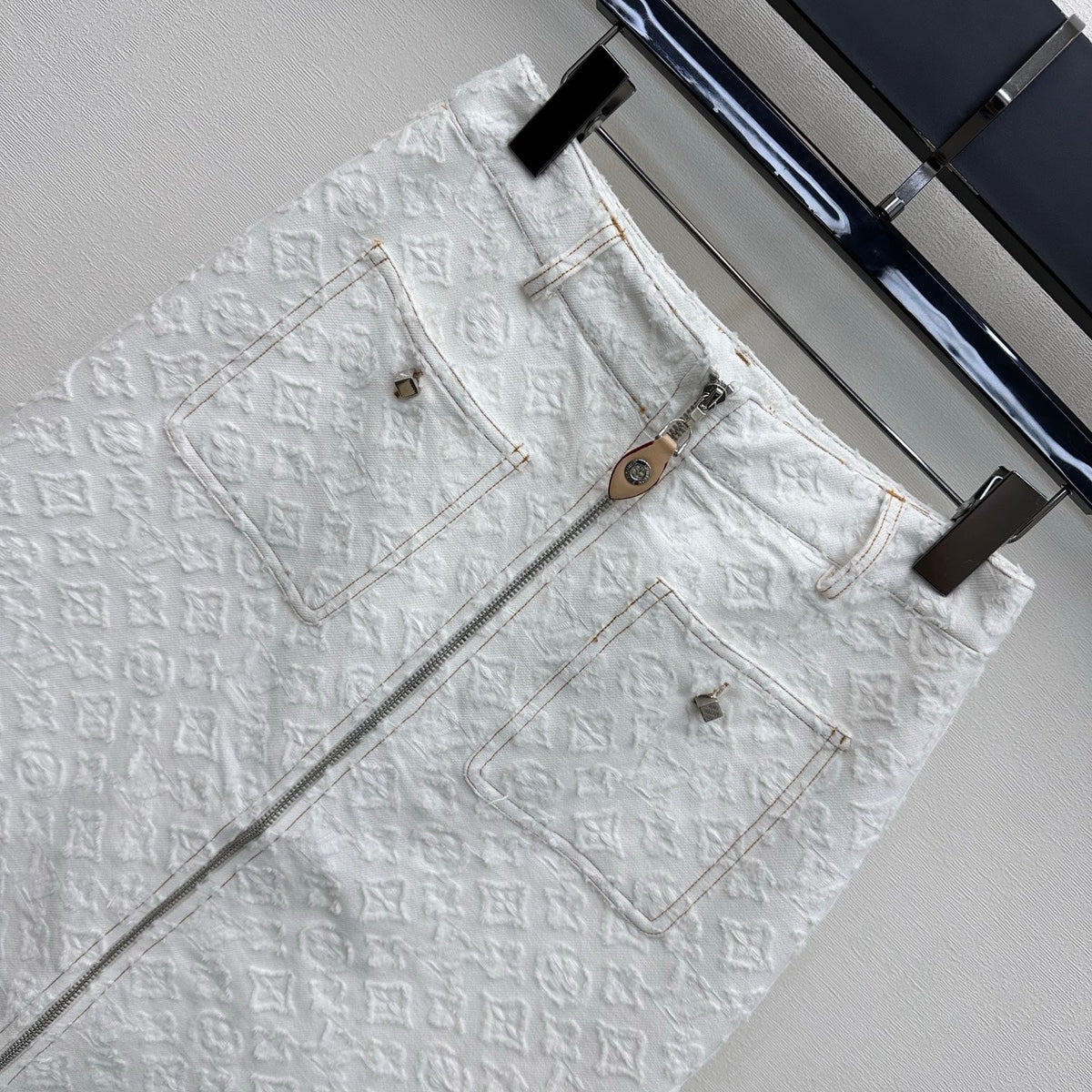 Louis Vuitton / 26 New Denim Skirt