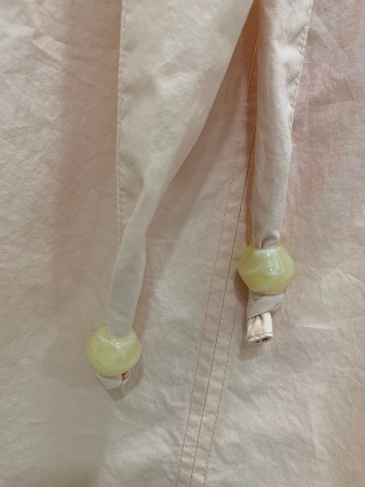 Lemaire/Loose-Fit Cotton Tie Shirt