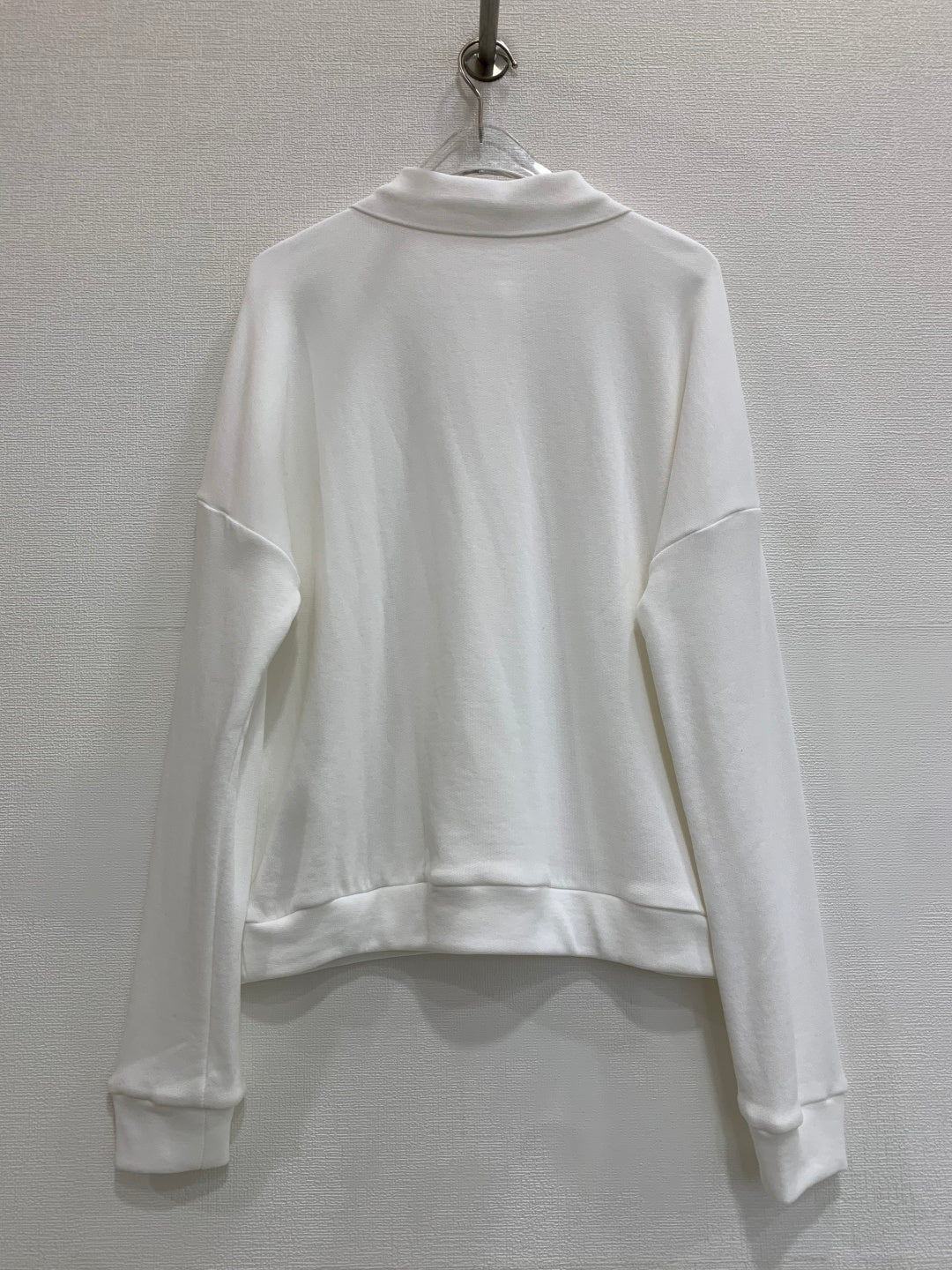 The Row/26 Button-Up Long Sleeve Sweatshirt