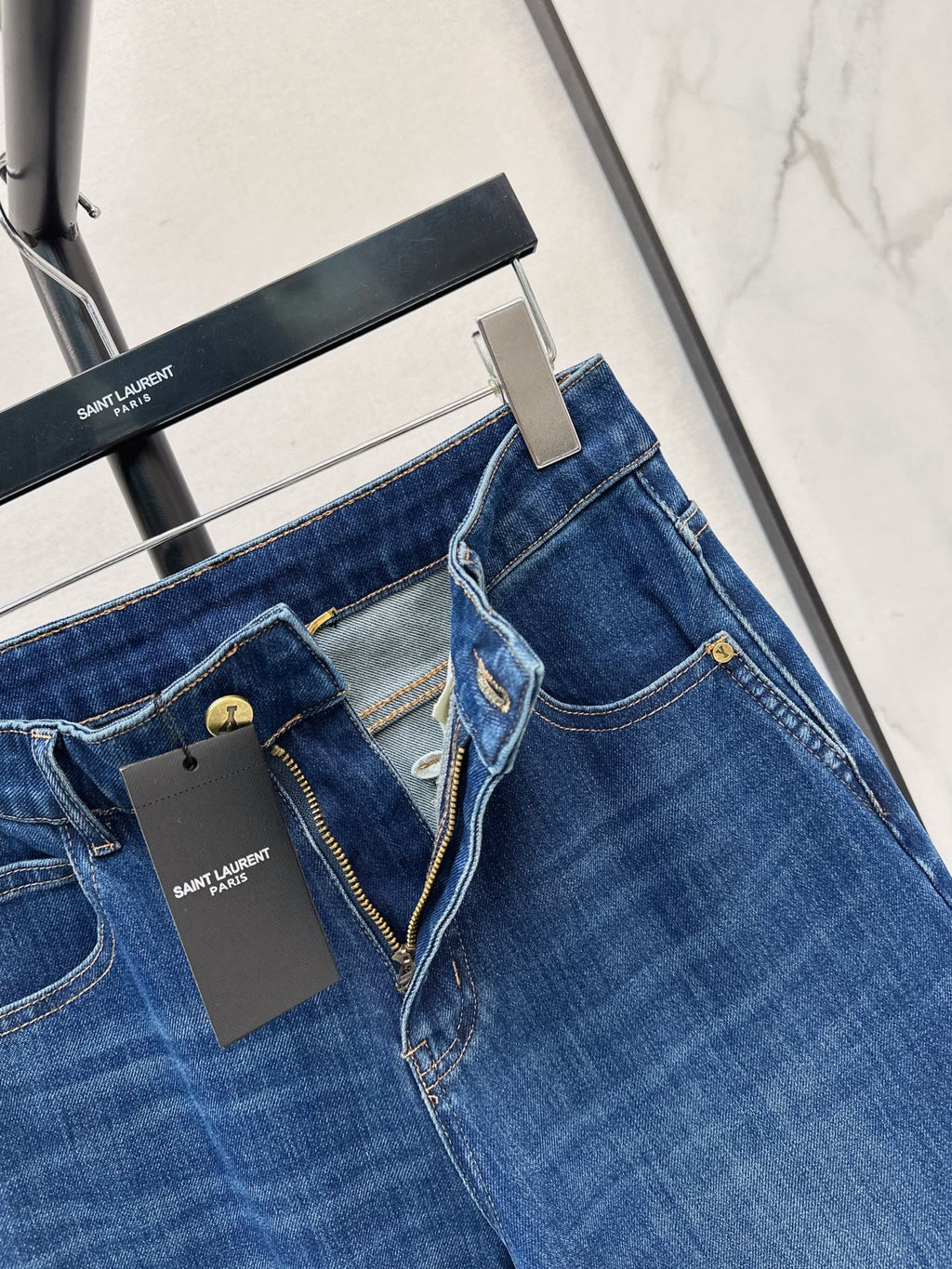 Yves Saint Laurent/26ss Early Autumn Latest Straight-Leg Jeans