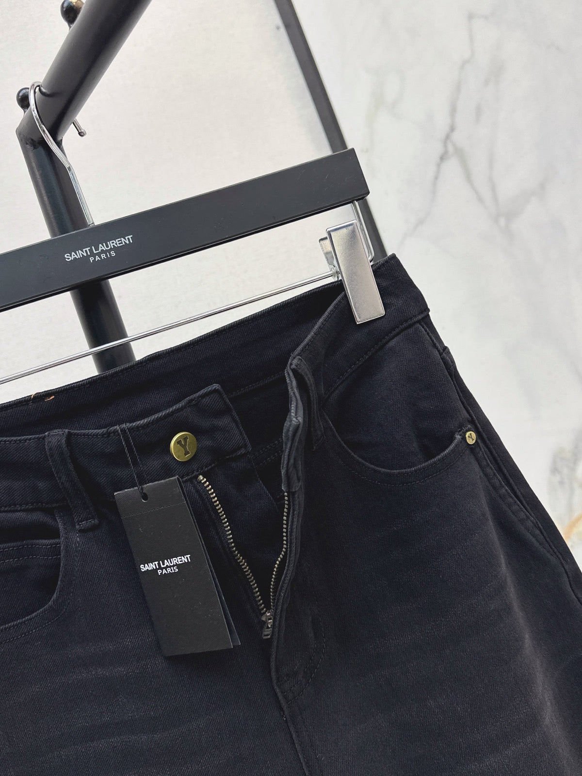 Yves Saint Laurent/26ss Early Autumn Latest Straight-Leg Jeans