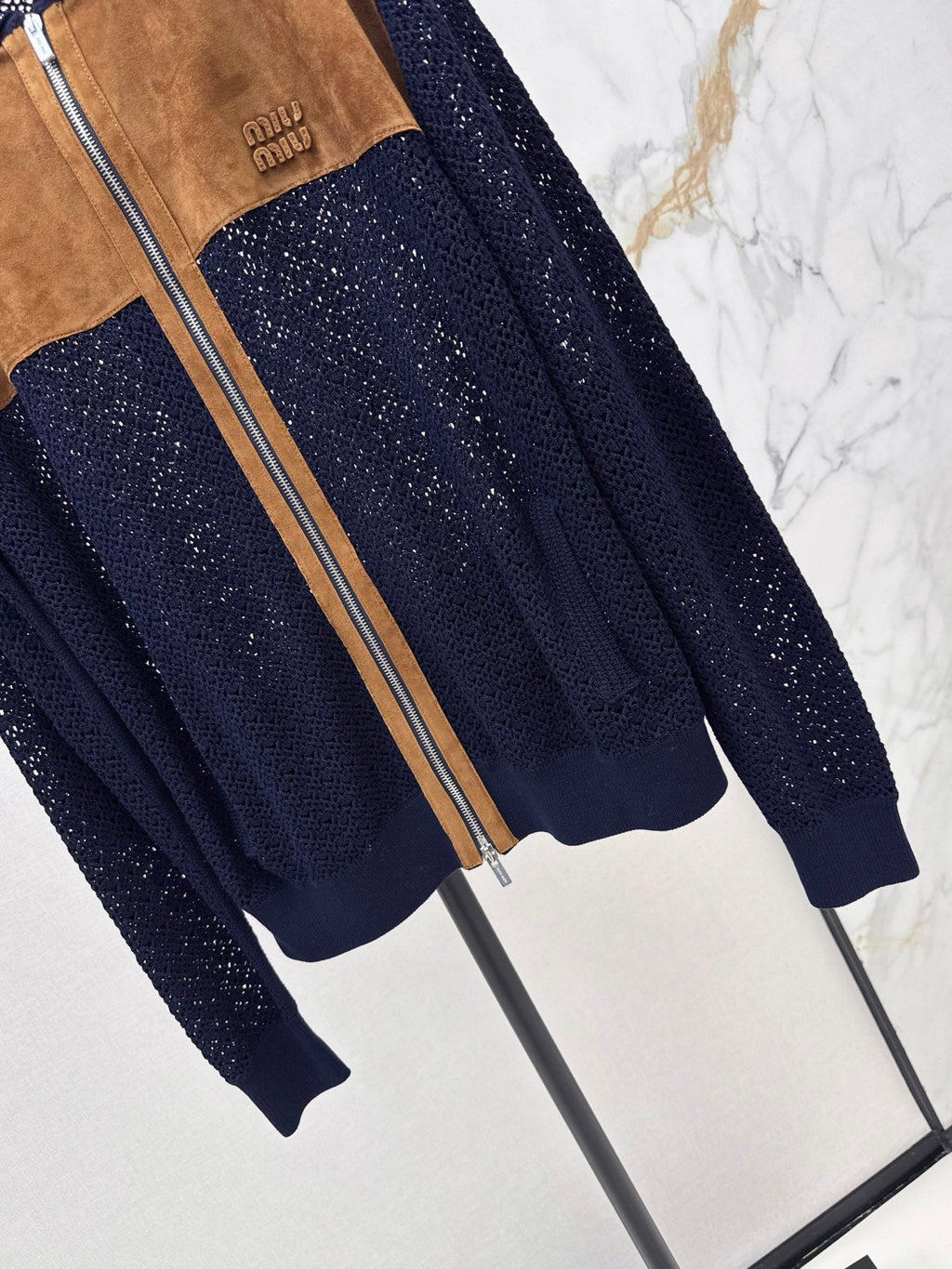 Miu Miu/26 Spring-Summer Latest Knit Jacket
