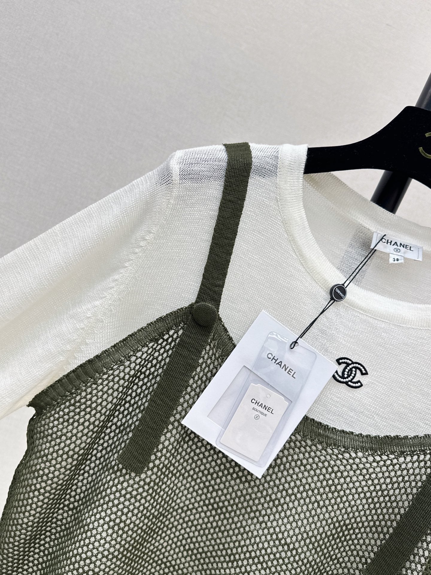 Chanel/26 Latest Two-Piece Set – Long Sleeve & Camisole