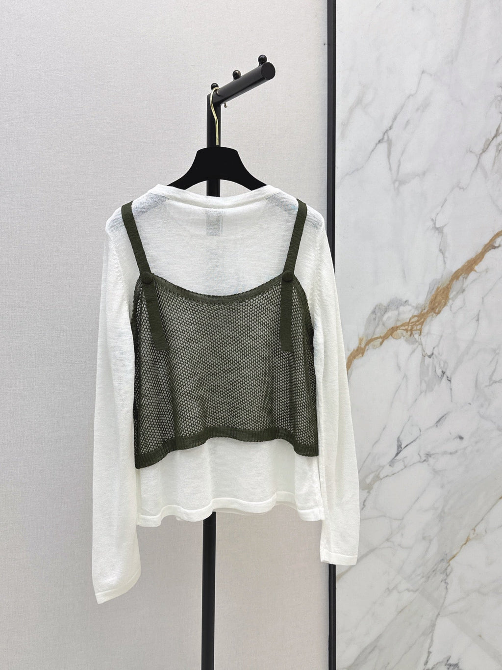 Chanel/26 Latest Two-Piece Set – Long Sleeve & Camisole