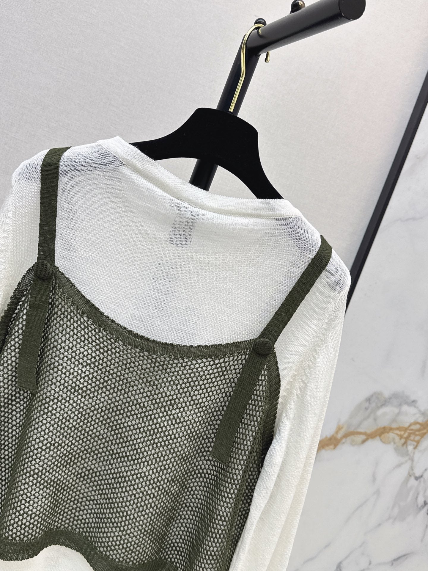 Chanel/26 Latest Two-Piece Set – Long Sleeve & Camisole