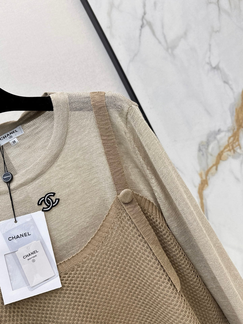 Chanel/26 Latest Two-Piece Set – Long Sleeve & Camisole